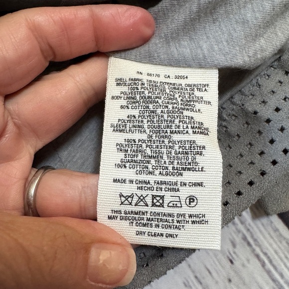 Anthropologie Hei Hei Vegan Gray Soft Moto Perforated Jacket Size Small - Picture 4 of 7